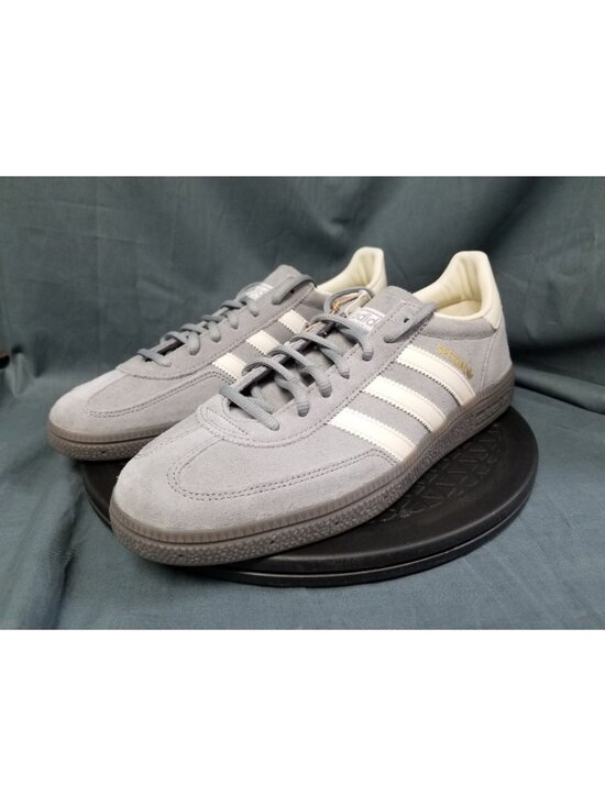 Adidas Handball Spezial Grey Gold Men\'s Size 8 NEW NO BOX! main image 4